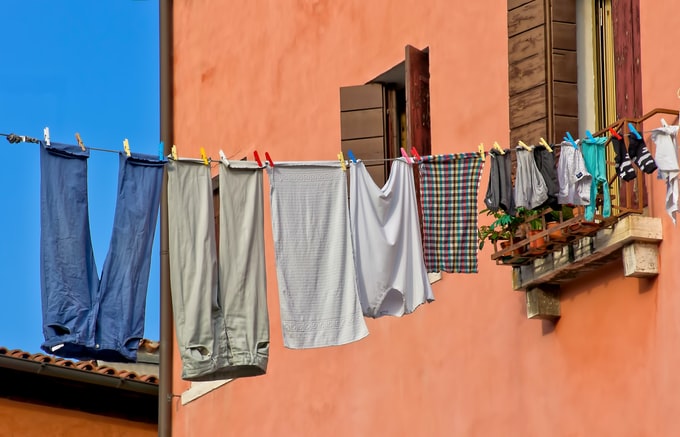 Soñar con ropa en un tendedero, cordel ¿Qué significa?